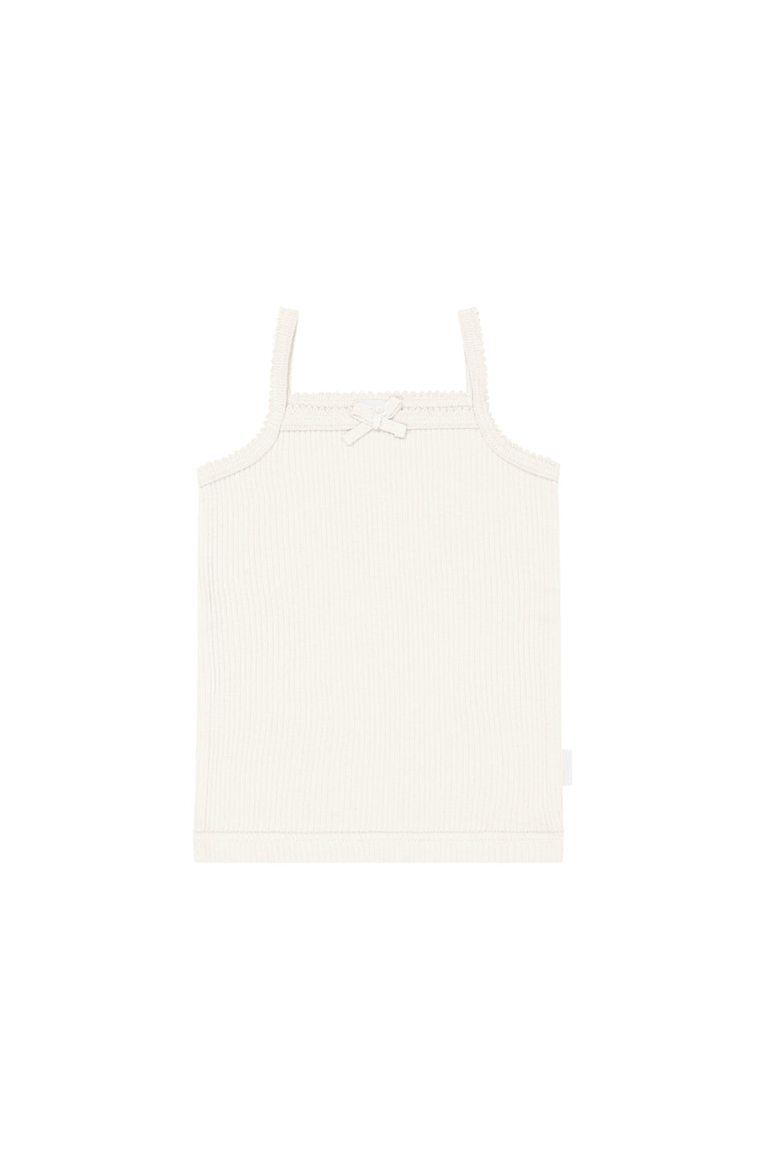 Organic Cotton Modal Singlet - Whisper Childrens Singlet from Jamie Kay NZ