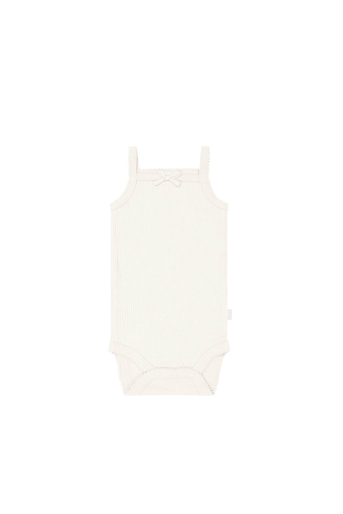 Organic Cotton Modal Singlet Bodysuit - Whisper Childrens Bodysuit from Jamie Kay NZ