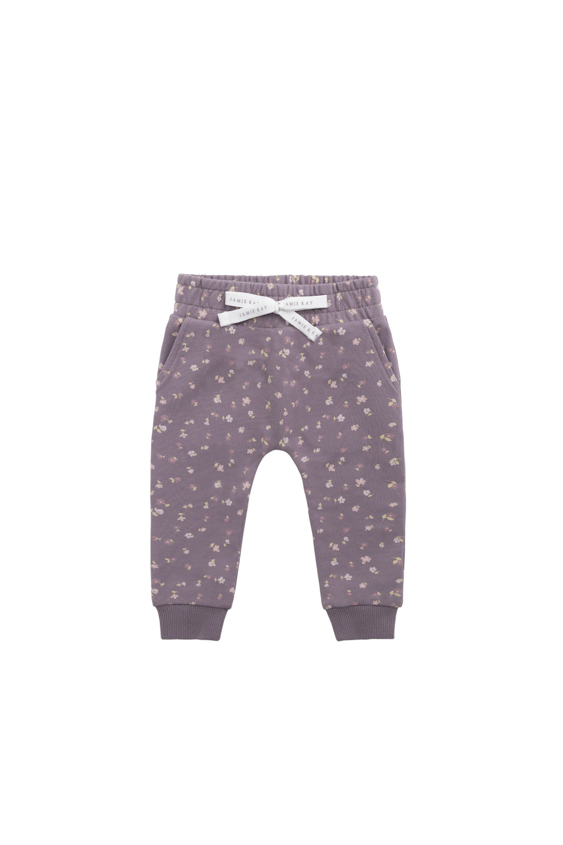 Organic Cotton Morgan Track Pant - Briella Quail Childrens Pant from Jamie Kay NZ