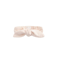 Organic Cotton Muslin Headband - Ballet Pink Childrens Headband from Jamie Kay NZ