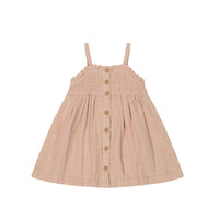 Organic Cotton Muslin Karlie Dress - Parfait Childrens Dress from Jamie Kay NZ