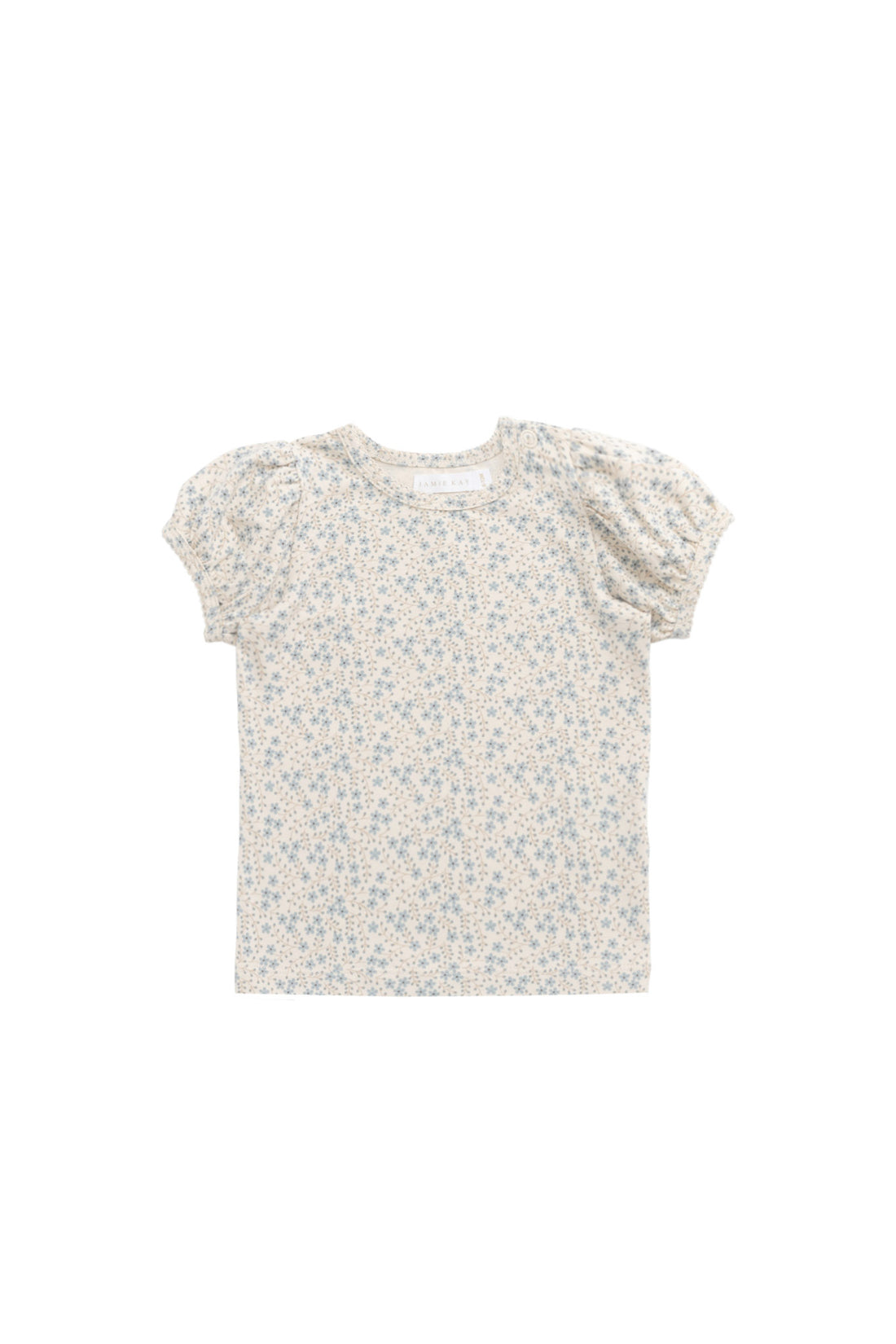 Organic Cotton Prarie Top - Adnola Floral Childrens Top from Jamie Kay NZ