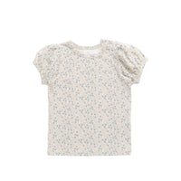 Organic Cotton Prarie Top - Adnola Floral Childrens Top from Jamie Kay NZ