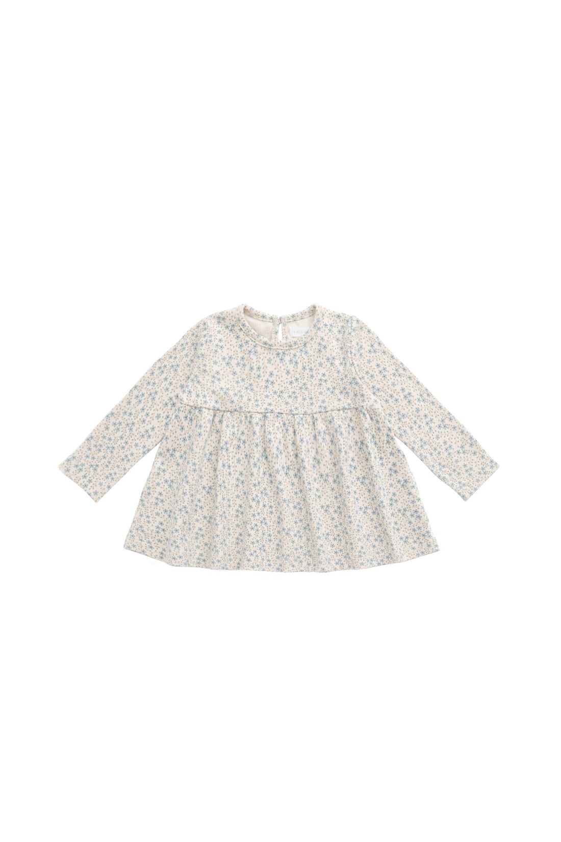 Organic Cotton Sage Top - Adnola Floral Childrens Top from Jamie Kay NZ