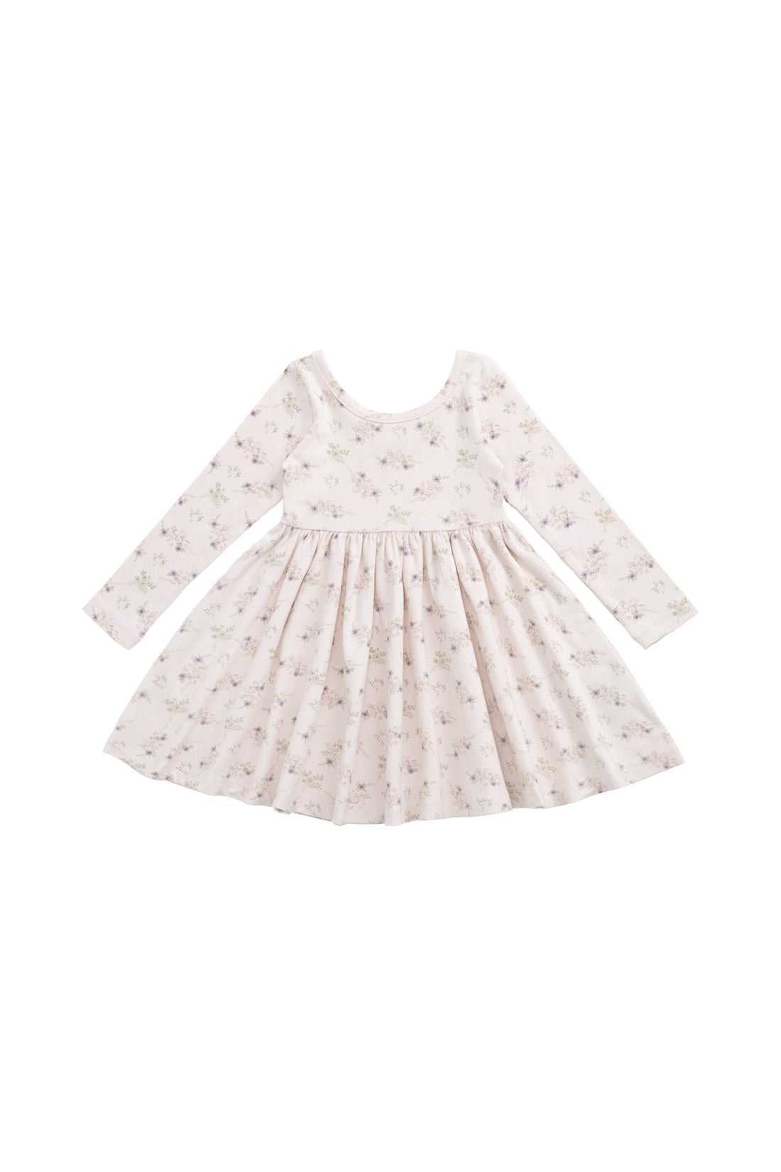 Organic Cotton Tallulah Dress - Sweet Pea Floral Childrens Dress from Jamie Kay NZ