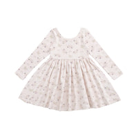 Organic Cotton Tallulah Dress - Sweet Pea Floral Childrens Dress from Jamie Kay NZ