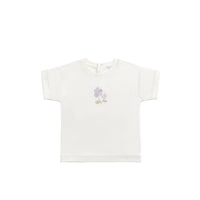 Pima Cotton Mimi Top - Plaster Briella Childrens Top from Jamie Kay NZ