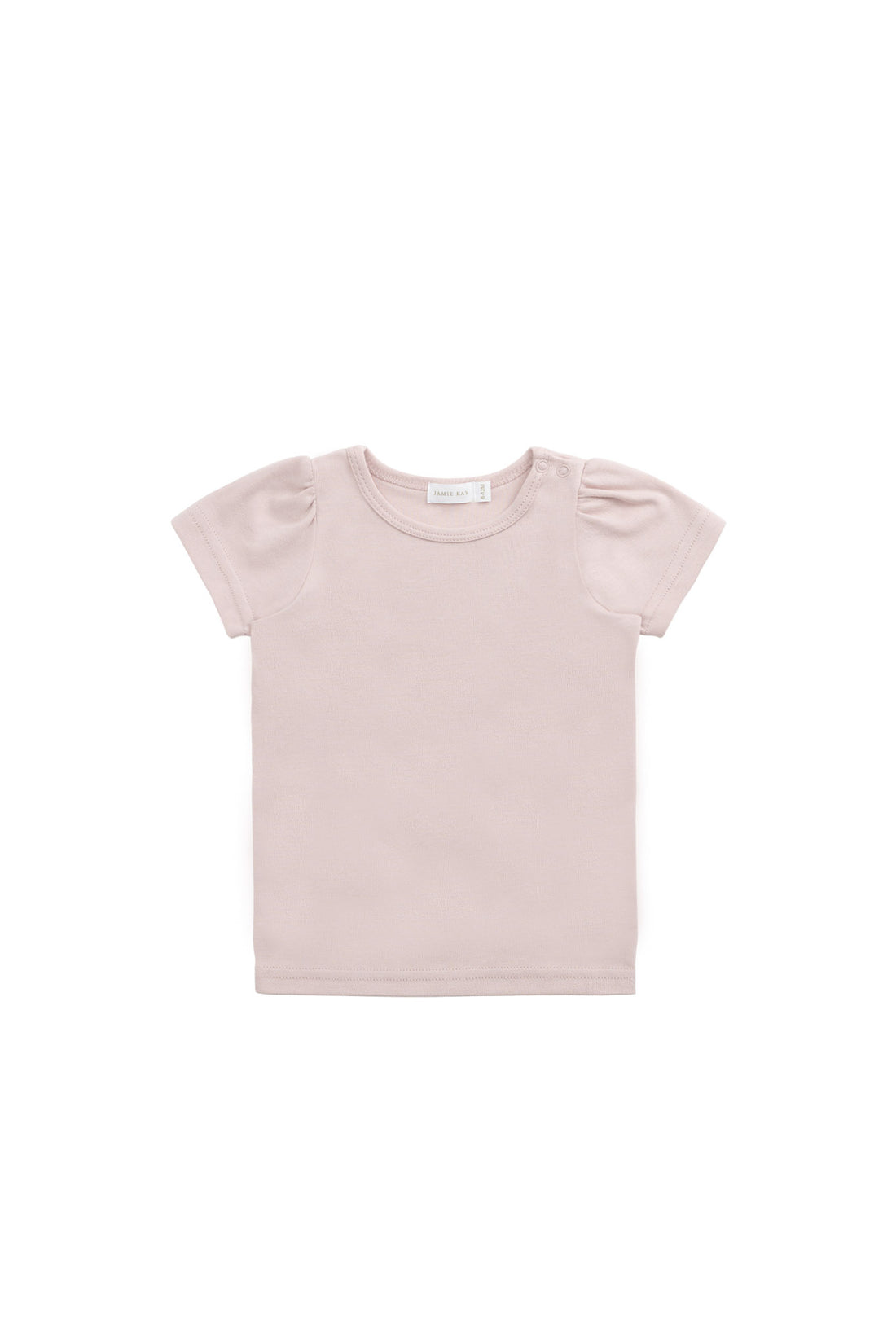 Pima Cotton Tasha Top - Dusky Pink Childrens Top from Jamie Kay NZ