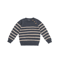 Tristan Jumper - Nautical Blue Childrens Jumper from Jamie Kay NZ