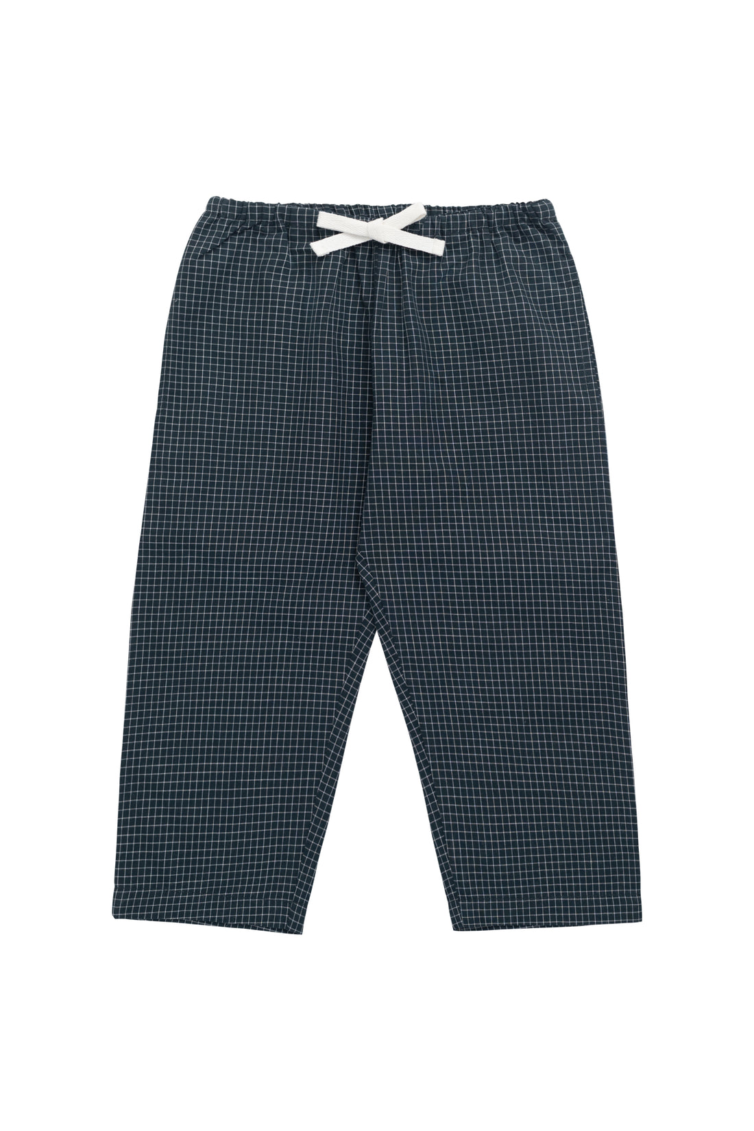 Organic Cotton Kingston Pant - Forest Grid Childrens Pant from Jamie Kay NZ