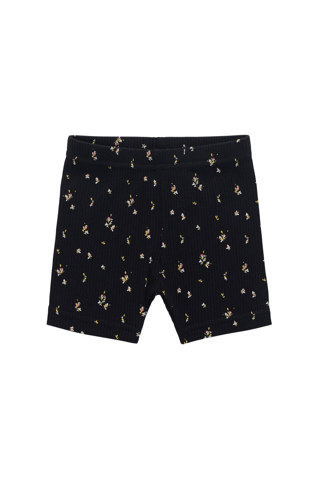 Organic Cotton Modal Elisa Bike Short - Dina Ebony Childrens Shorts from Jamie Kay NZ