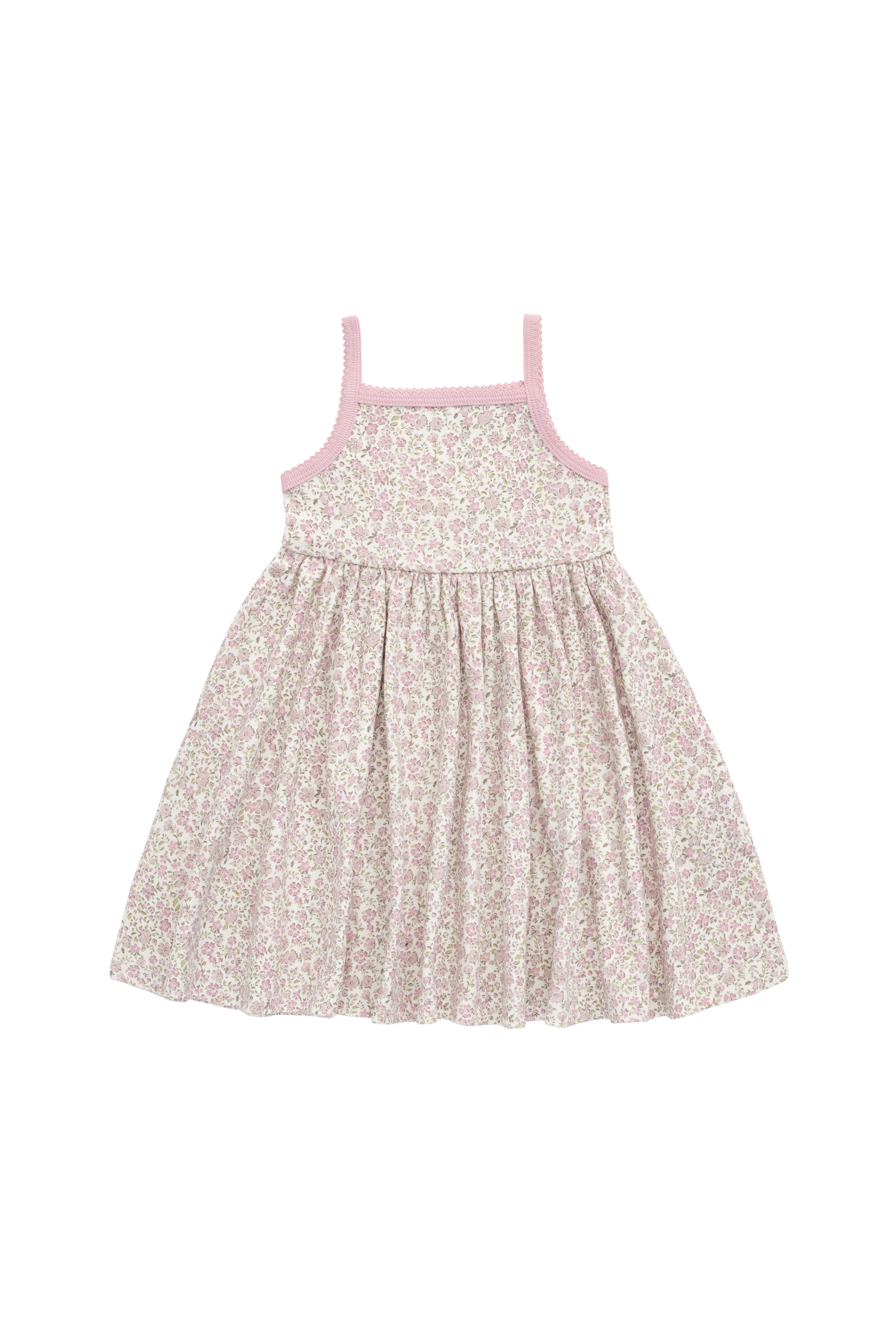 Organic Cotton Samantha Dress - Tully Mauve – Jamie Kay NZ