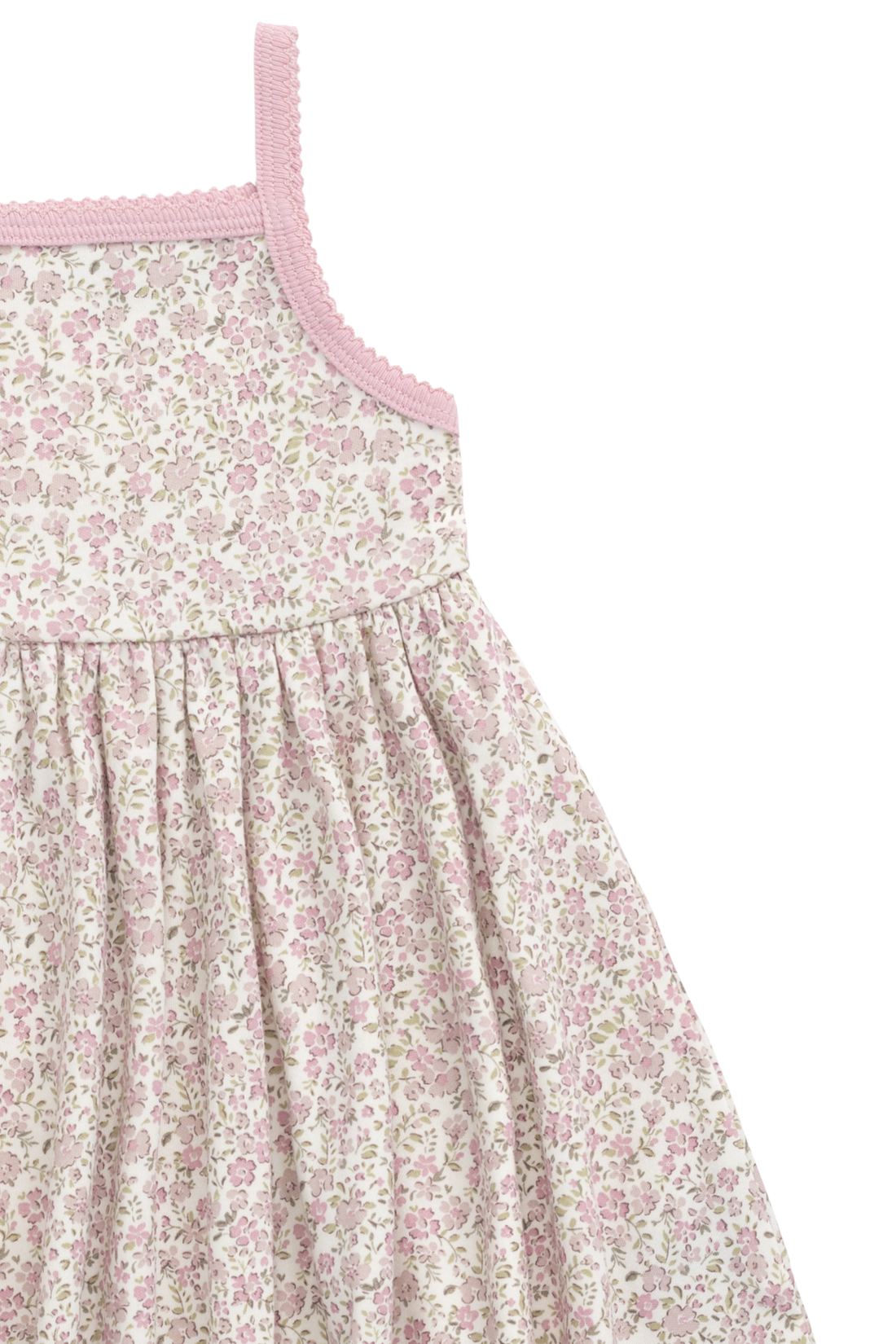 Organic Cotton Samantha Dress - Tully Mauve Childrens Dress from Jamie Kay NZ