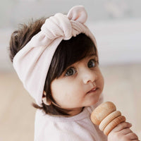 Organic Cotton Fine Rib Headband - Luna Marle Childrens Headband from Jamie Kay NZ