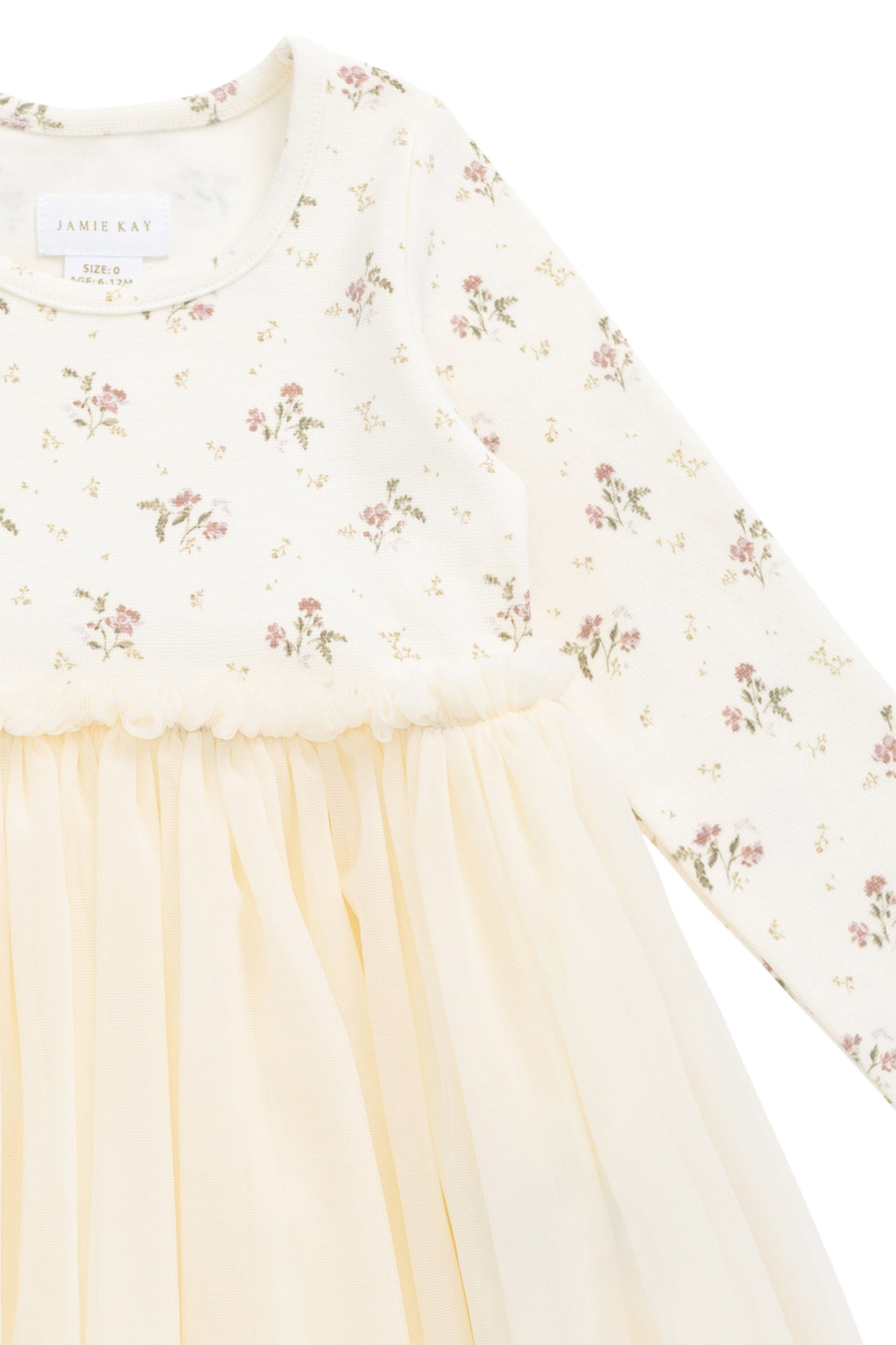 Anna Dress - Thelma Egret Childrens Dress from Jamie Kay NZ
