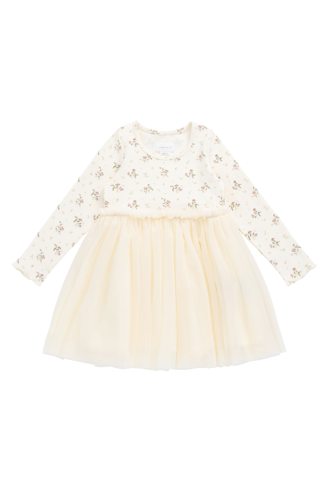 Anna Dress - Thelma Egret Childrens Dress from Jamie Kay NZ