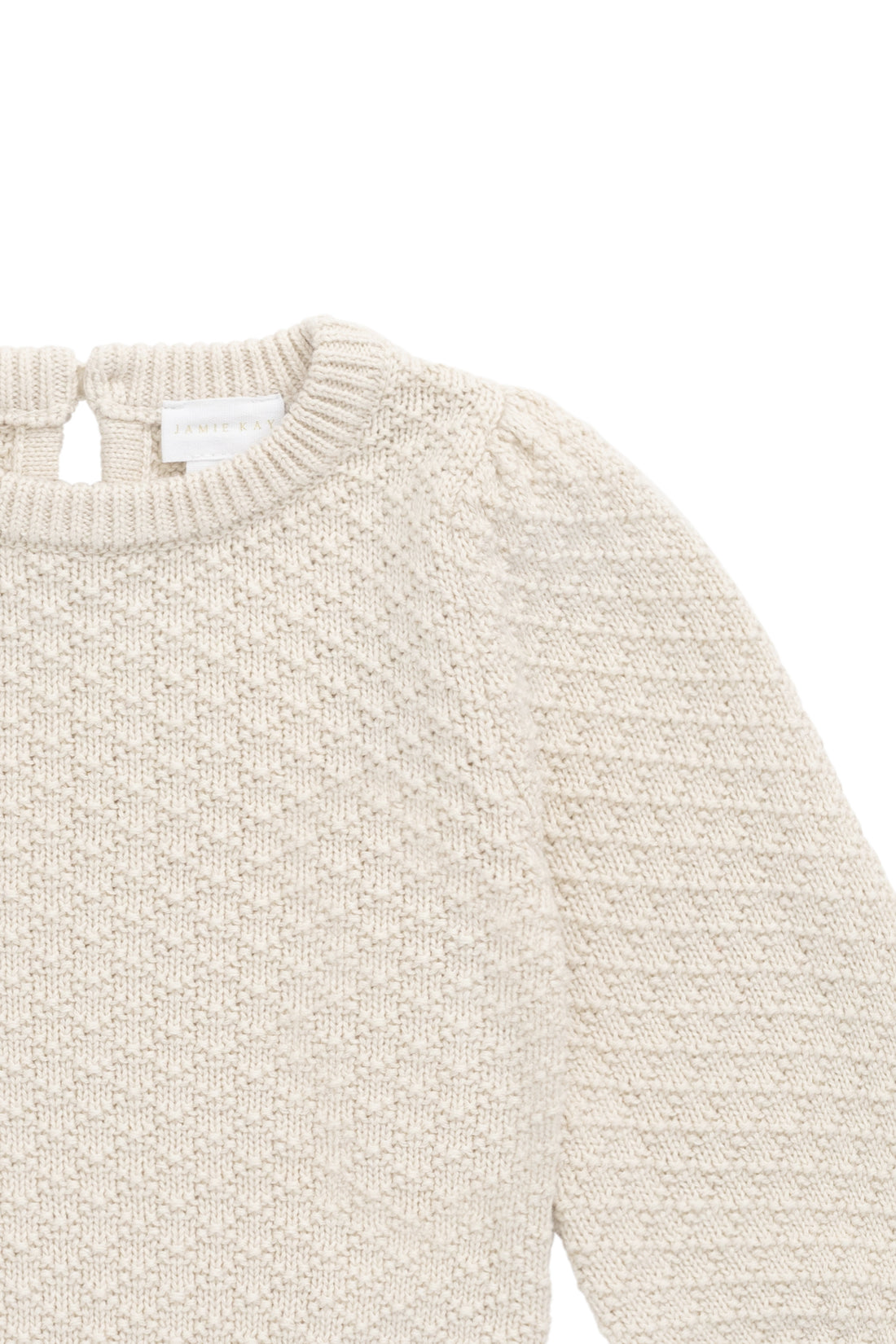 Harlow Jumper - Vanilla Childrens Top from Jamie Kay NZ