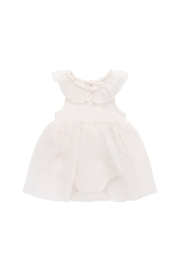 Jolie Playsuit - Blushed Rose Childrens Playsuit from Jamie Kay NZ