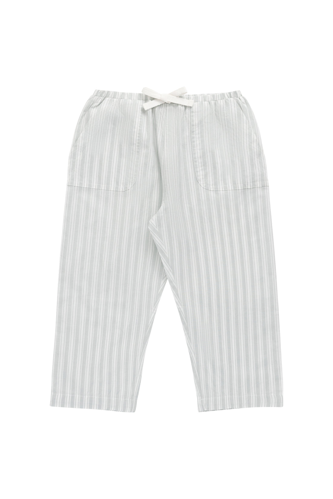 Organic Cotton Albie Pant - Variegated Stripe Shoreline Childrens Pant from Jamie Kay NZ