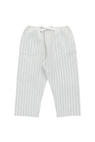Organic Cotton Albie Pant - Variegated Stripe Shoreline Childrens Pant from Jamie Kay NZ