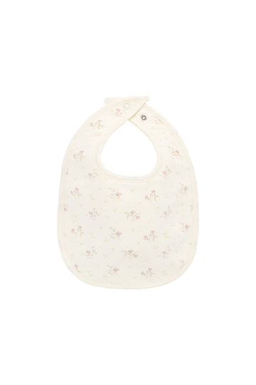 Organic Cotton Bib - Thelma Parchment Childrens Bib from Jamie Kay NZ