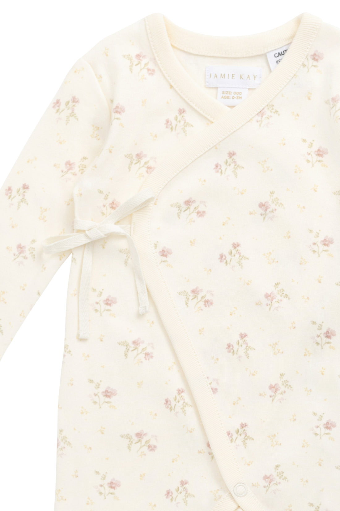 Organic Cotton Estelle Onepiece - Thelma Parchment Childrens Onepiece from Jamie Kay NZ