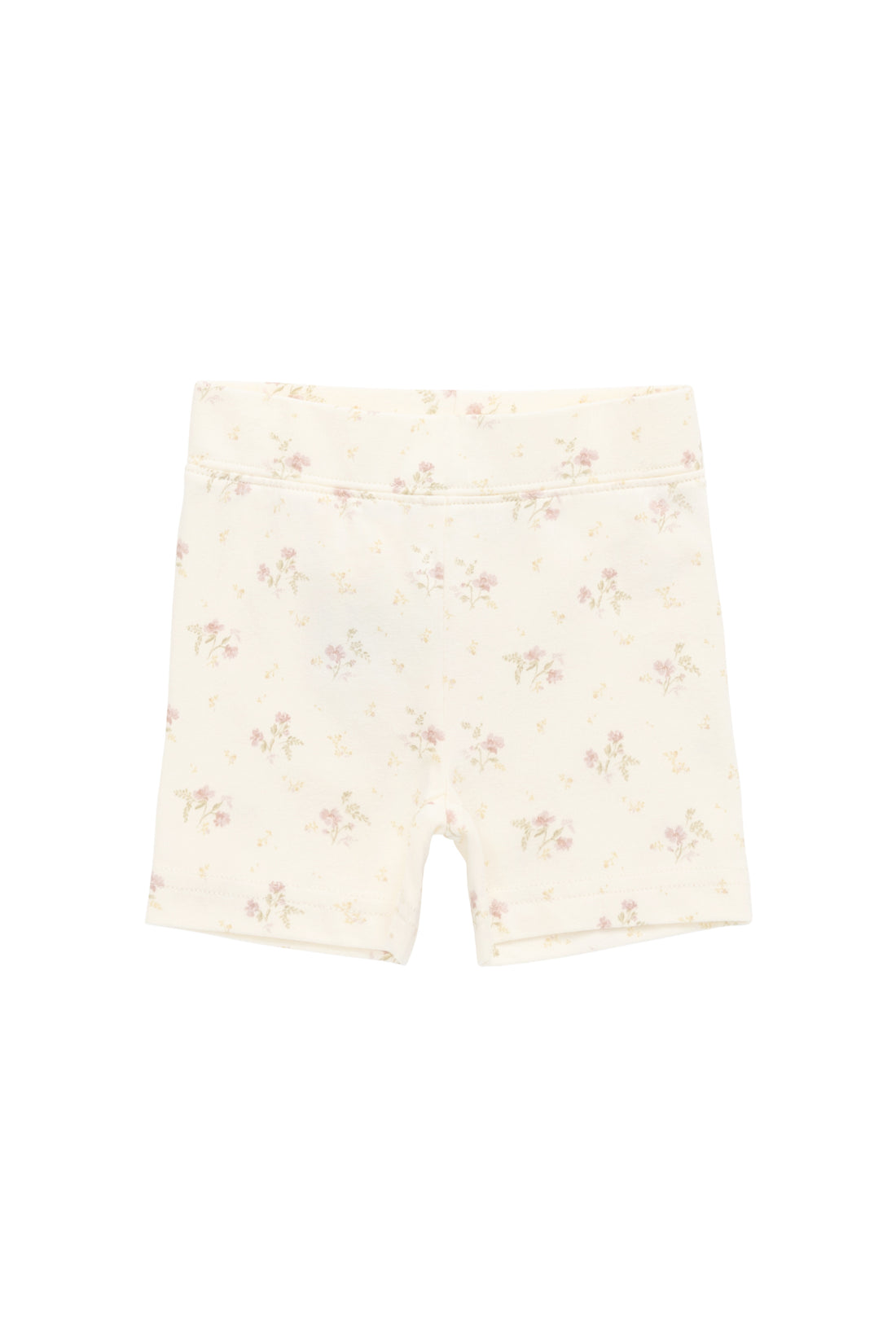Organic Cotton Everyday Bike Short - Thelma Parchment Childrens Short from Jamie Kay NZ