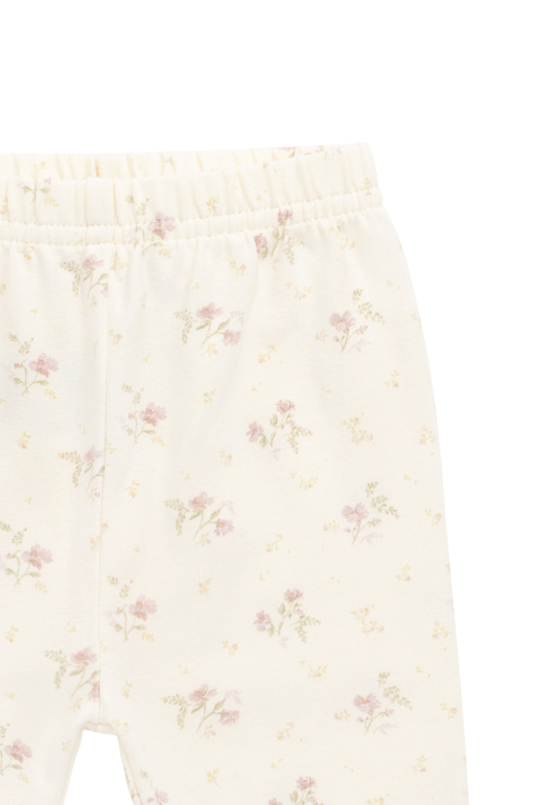 Organic Cotton Everyday Legging - Thelma Parchment Childrens Legging from Jamie Kay NZ