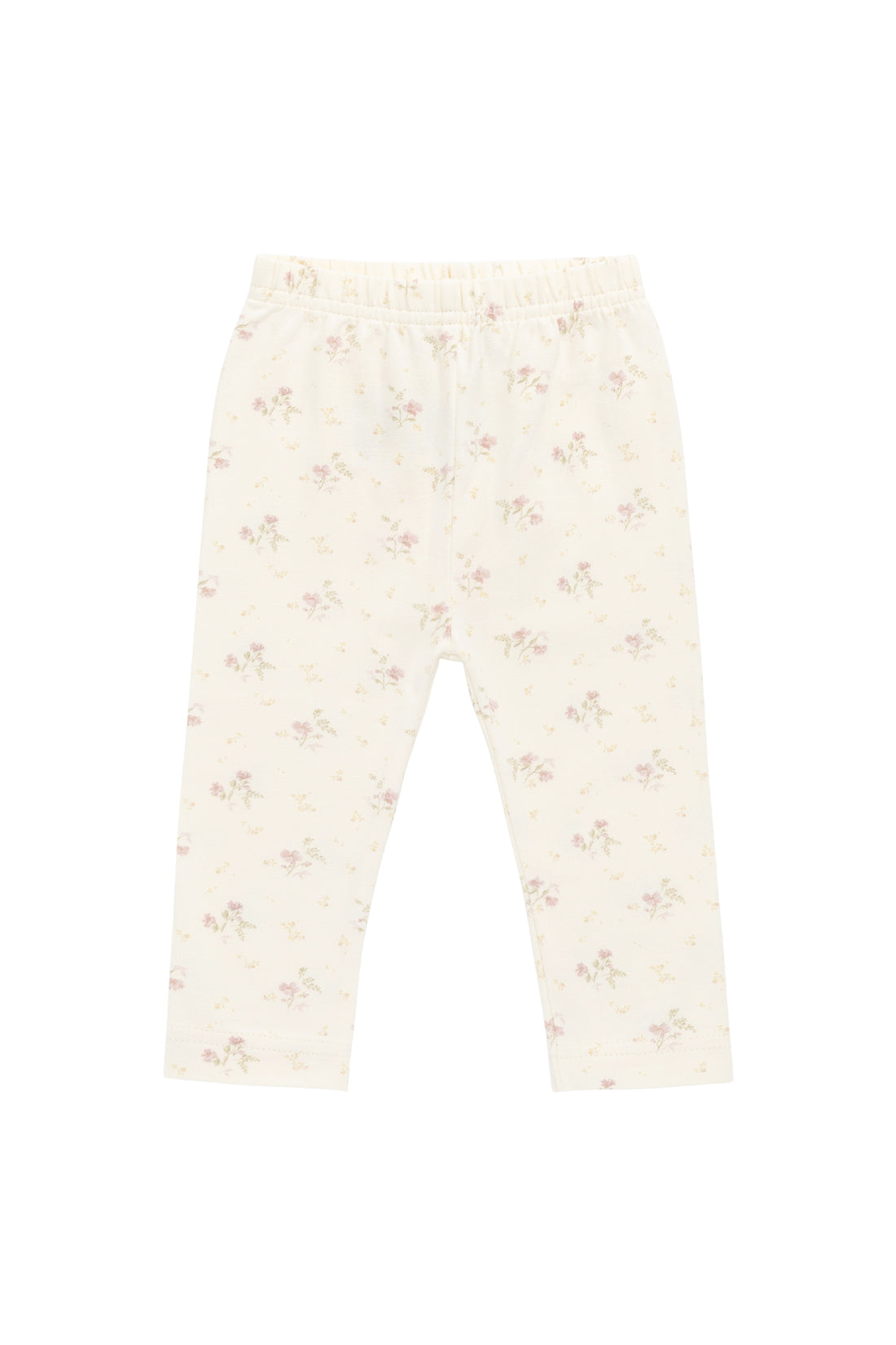 Organic Cotton Everyday Legging - Thelma Parchment Childrens Legging from Jamie Kay NZ