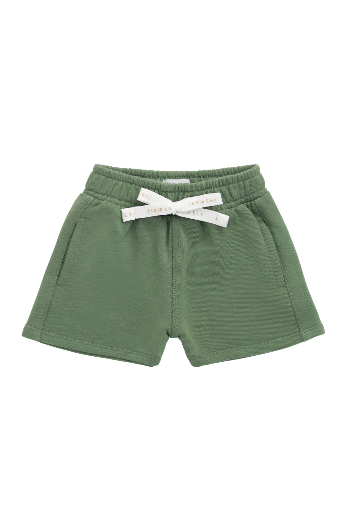 Organic Cotton Jalen Short - Snow Pea Childrens Short from Jamie Kay NZ