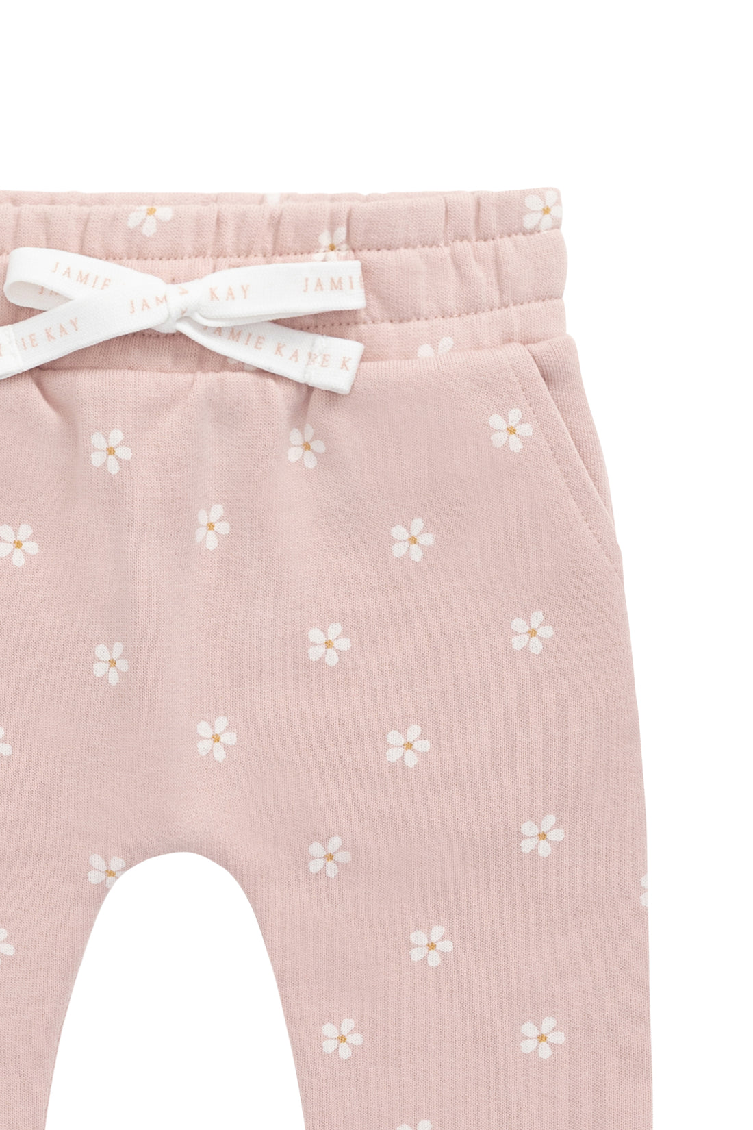 Organic Cotton Lilith Track Pant - Josie Floral Childrens Pant from Jamie Kay NZ