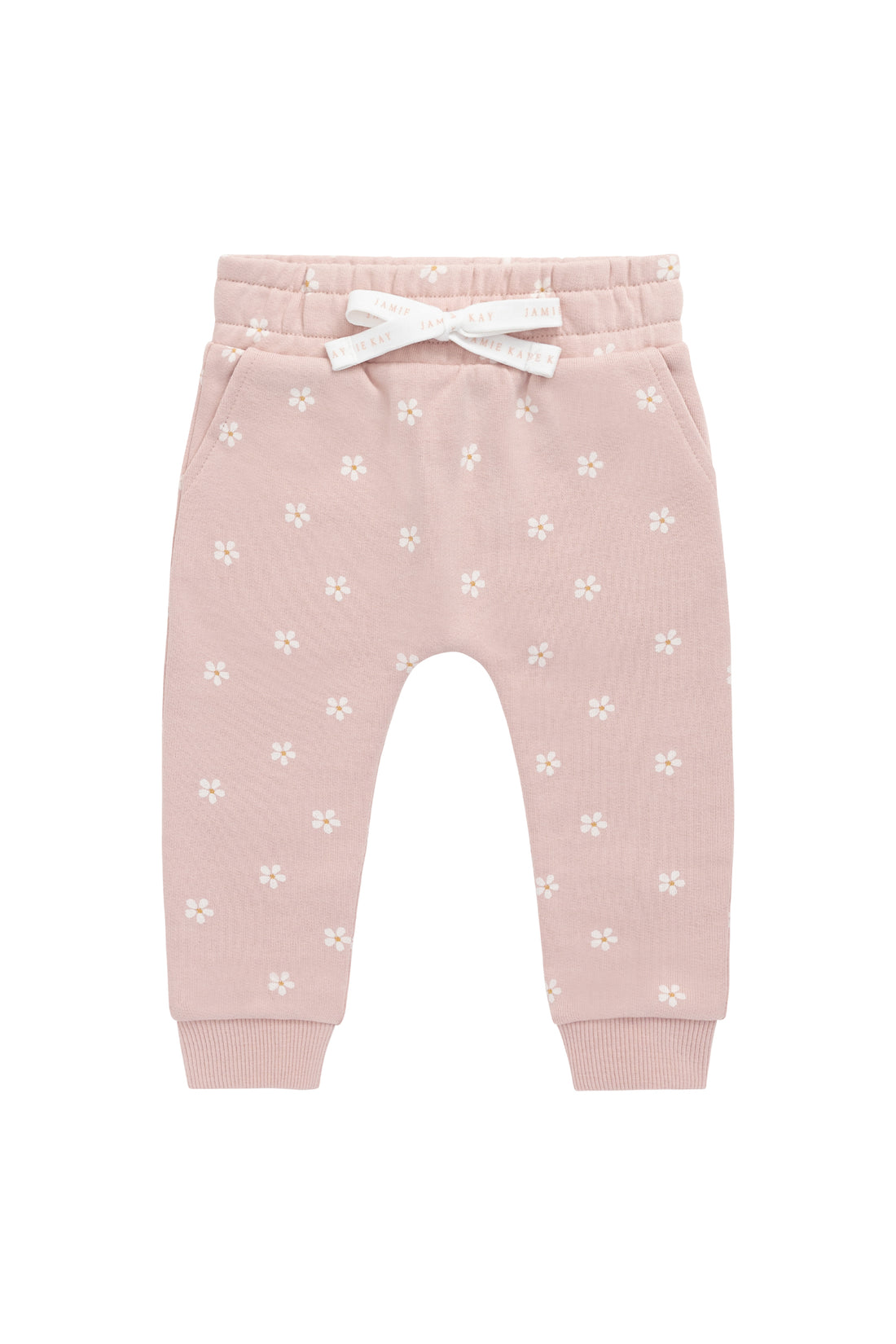 Organic Cotton Lilith Track Pant - Josie Floral Childrens Pant from Jamie Kay NZ