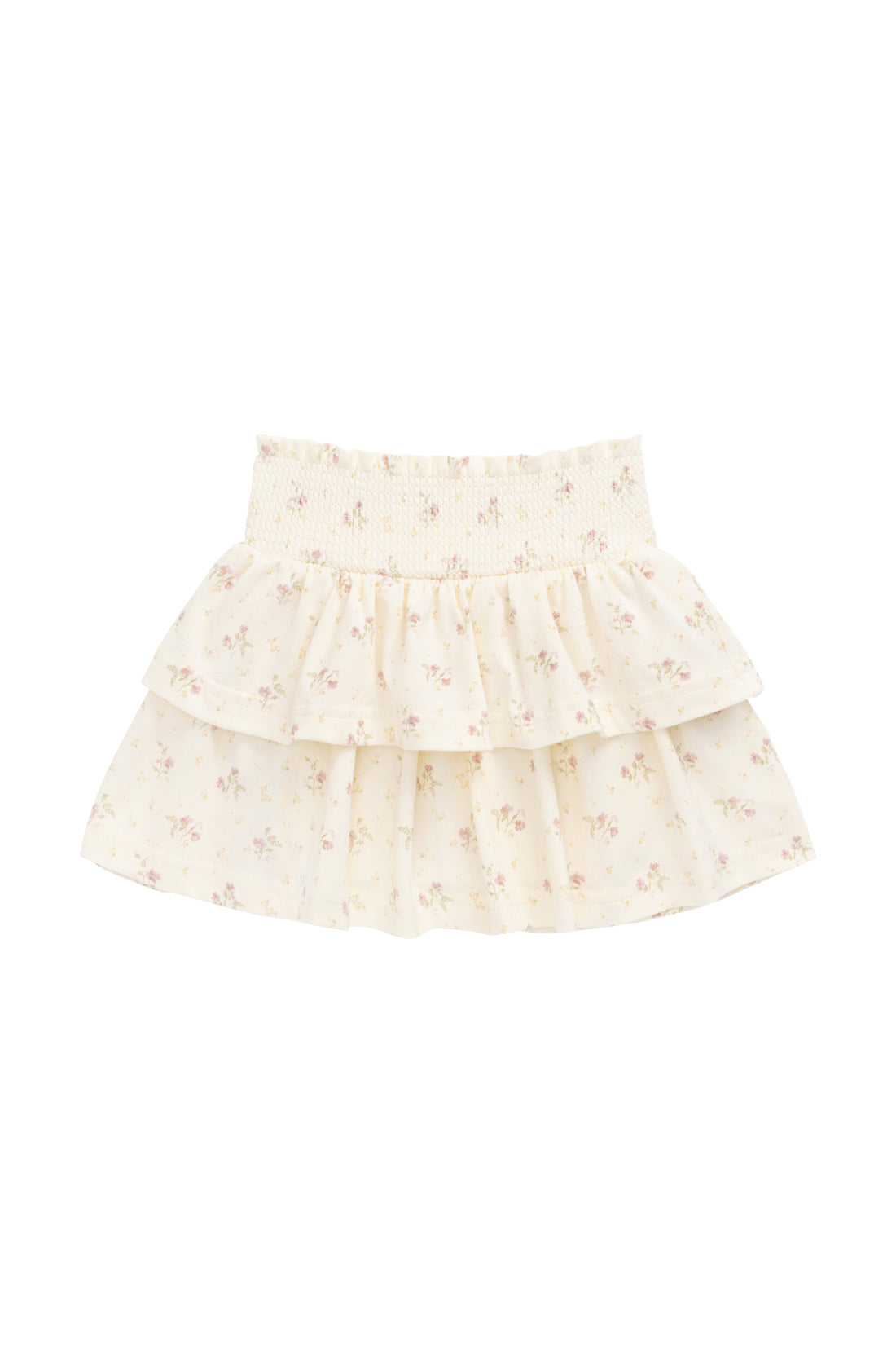Organic Cotton Ruby Skirt - Thelma Parchment Childrens Skirt from Jamie Kay NZ