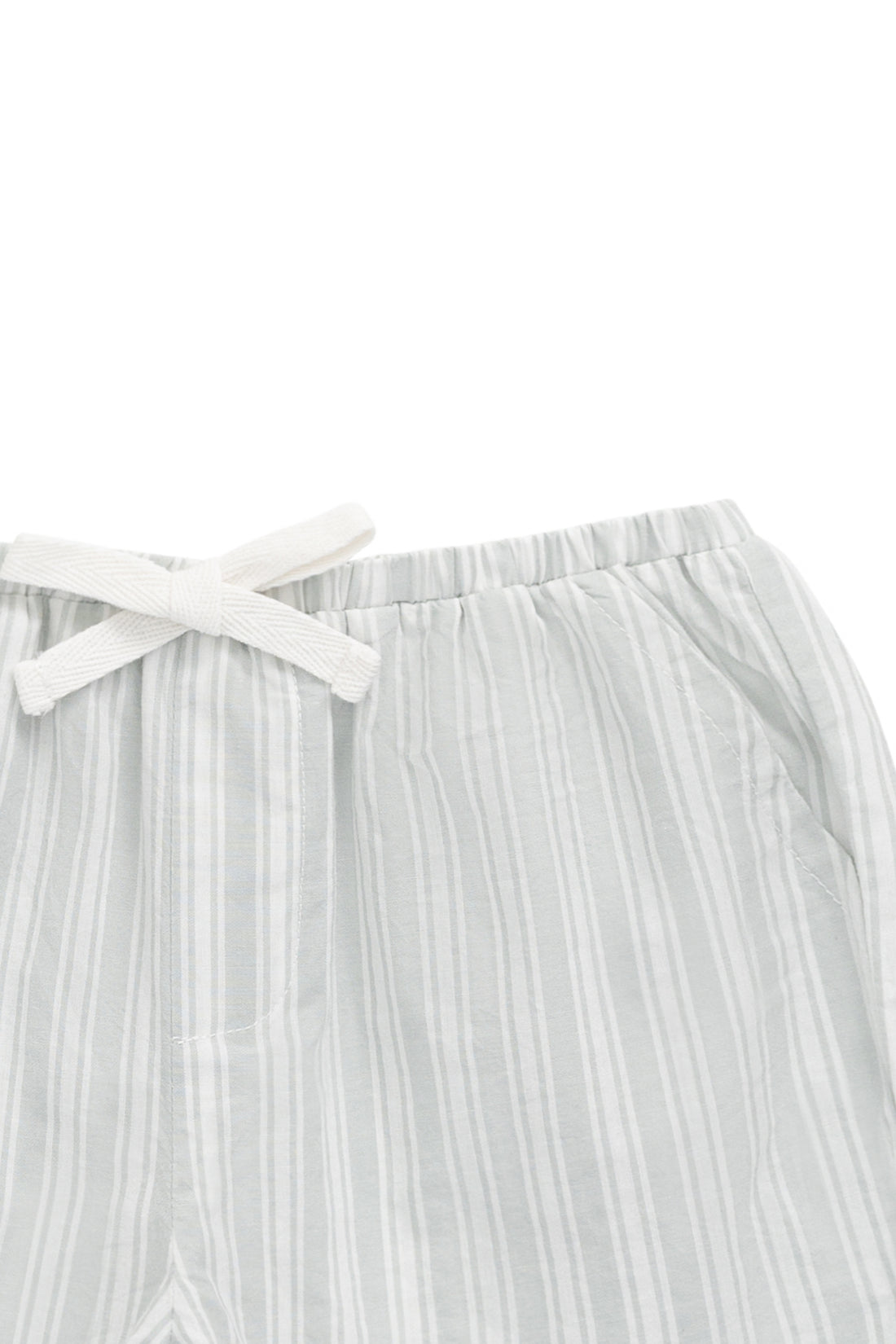 Organic Cotton Silas Short - Variegated Stripe Shoreline Childrens Short from Jamie Kay NZ