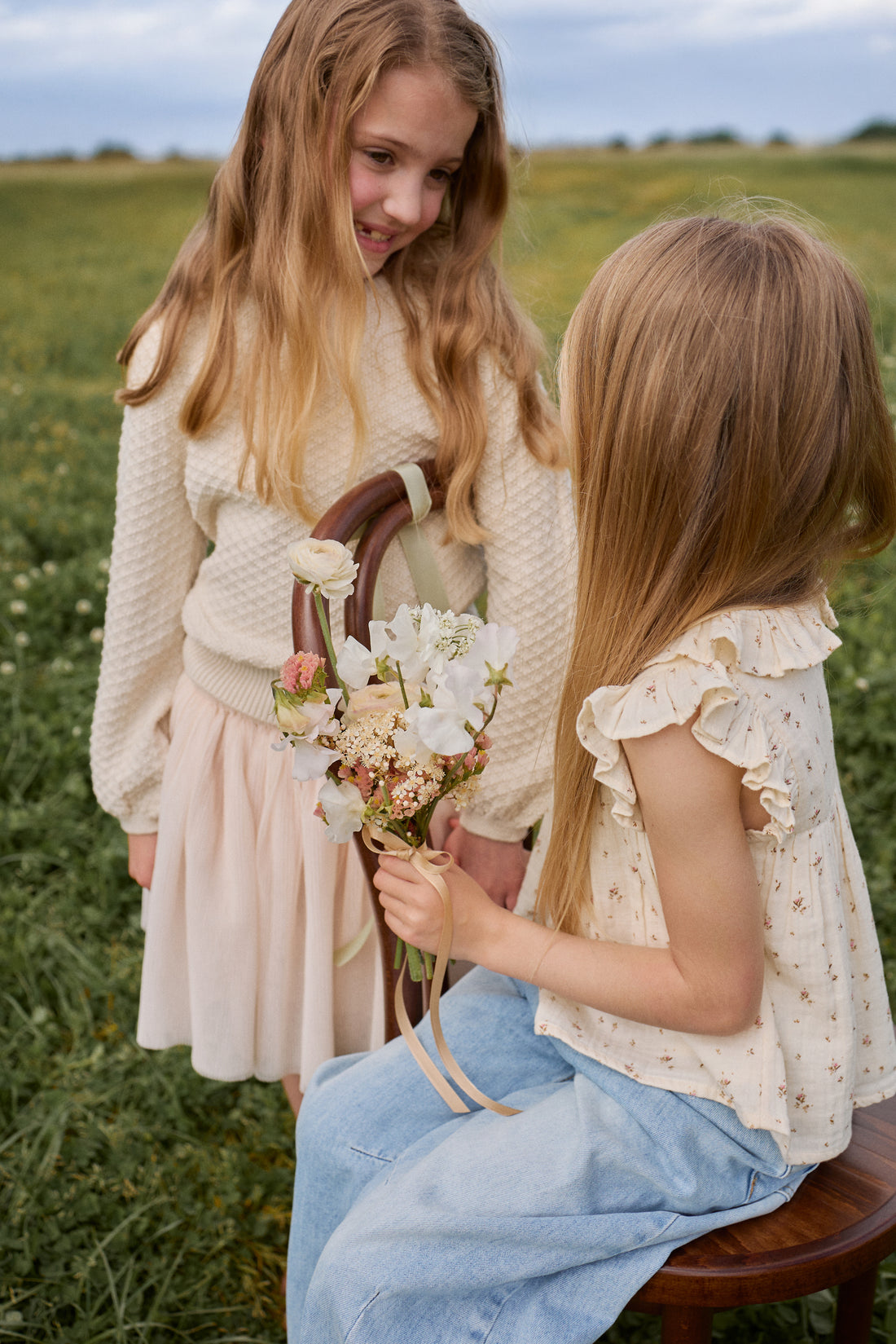 Jardine Skirt - Blushed Rose Childrens Skirt from Jamie Kay NZ