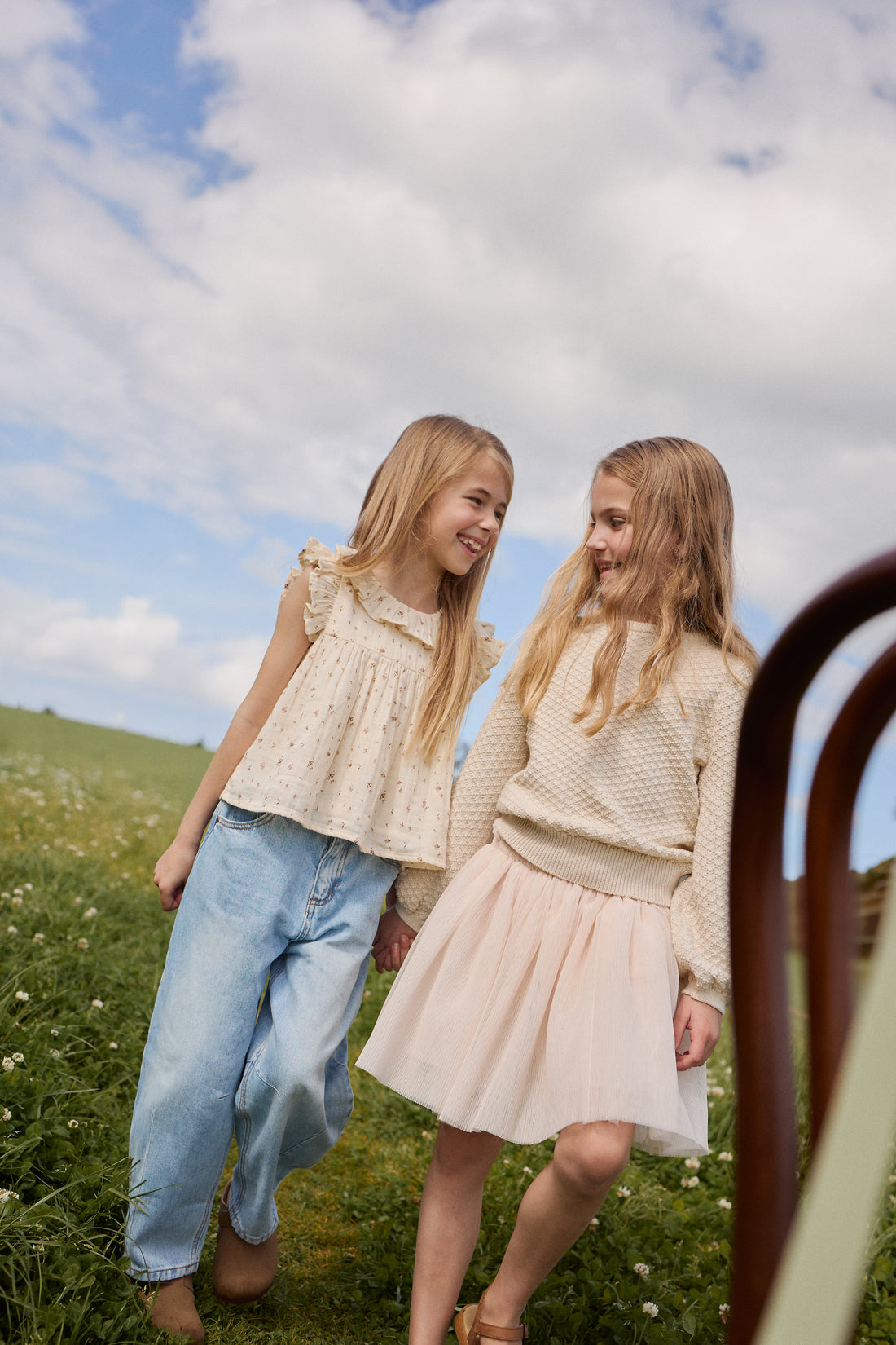 Jardine Skirt - Blushed Rose Childrens Skirt from Jamie Kay NZ