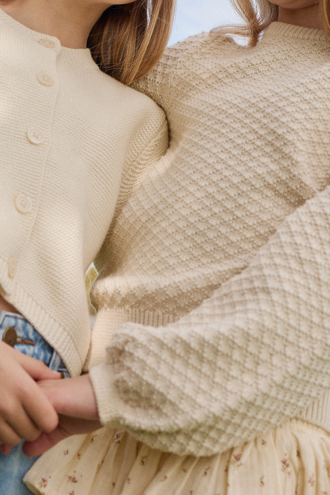 Harlow Jumper - Vanilla Childrens Top from Jamie Kay NZ