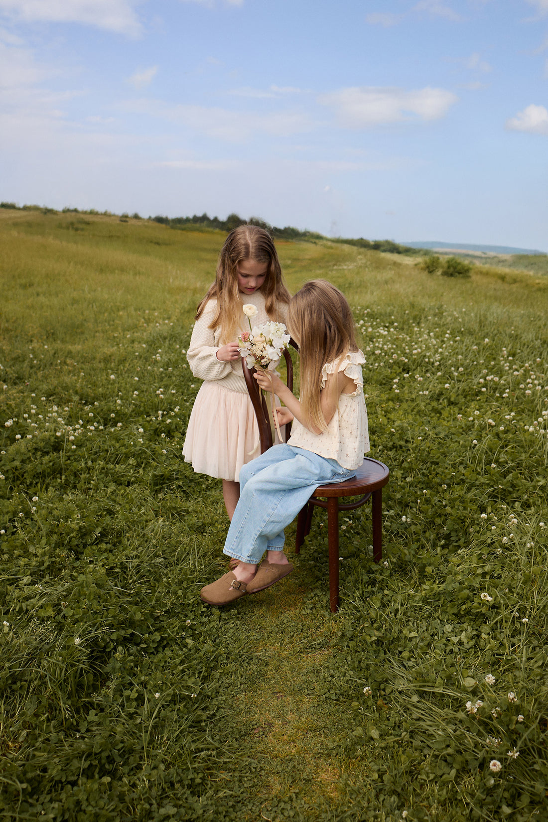 Jardine Skirt - Blushed Rose Childrens Skirt from Jamie Kay NZ