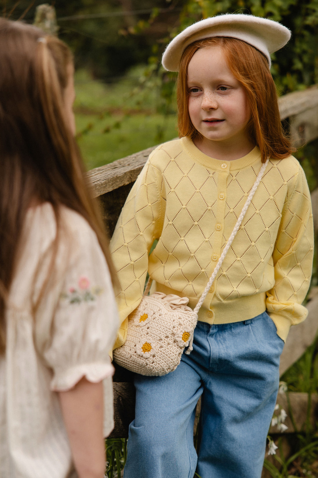 Lilah Cardigan - Lemonade Childrens Cardigan from Jamie Kay NZ
