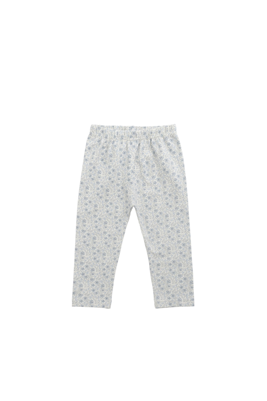 Organic Cotton Everyday Legging - Claudette Pearl Blue Childrens Legging from Jamie Kay NZ