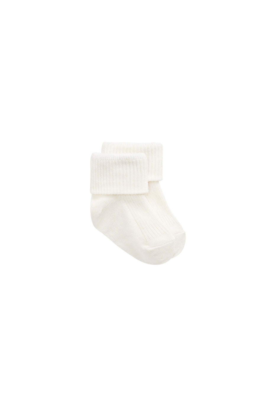 Classic Rib Sock - Cloud Childrens Socks from Jamie Kay NZ