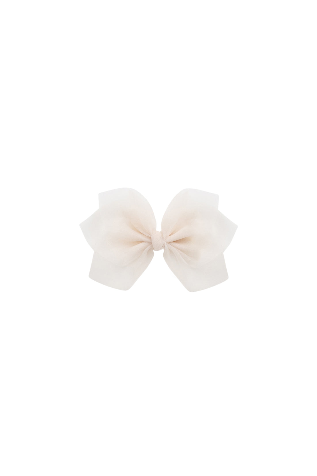Fairy Bow - Soft Misty Rose Childrens Hair Bow from Jamie Kay NZ