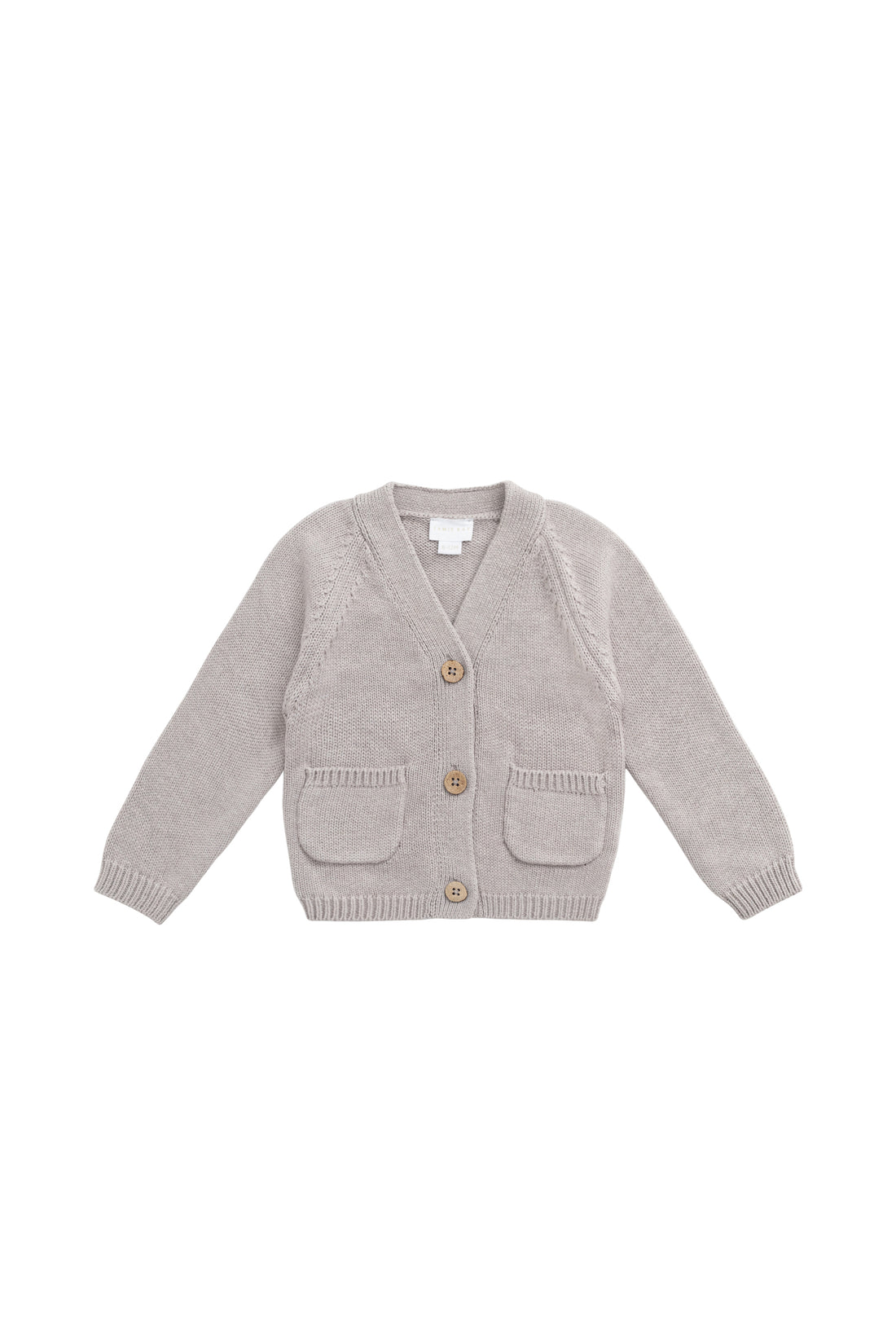 Franco Cardigan - Moleskin Marle Childrens Cardigan from Jamie Kay NZ