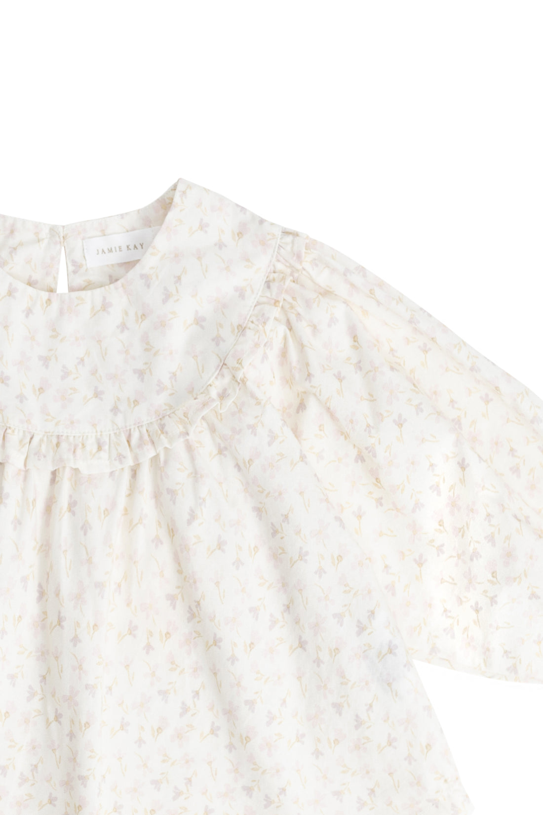 Organic Cotton Amira Blouse - Aries Mauve Childrens Top from Jamie Kay NZ