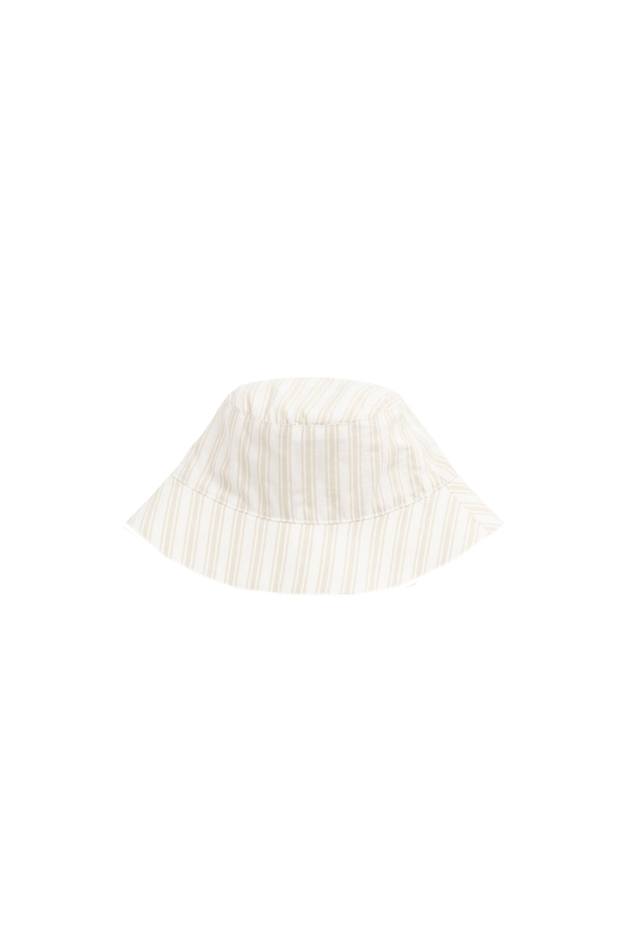 Organic Cotton Bucket Hat - Variegated Stripe Foam Childrens Hat from Jamie Kay NZ