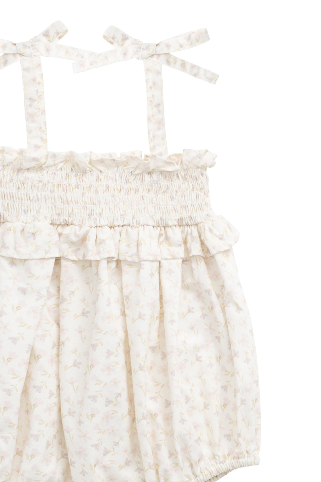 Organic Cotton Cleo Playsuit - Aries Mauve Childrens Playsuit from Jamie Kay NZ