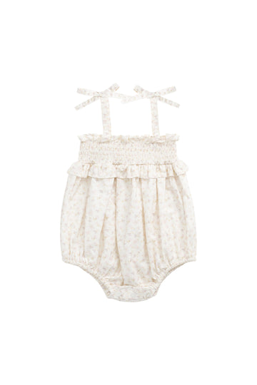 Organic Cotton Cleo Playsuit - Aries Mauve Childrens Playsuit from Jamie Kay NZ