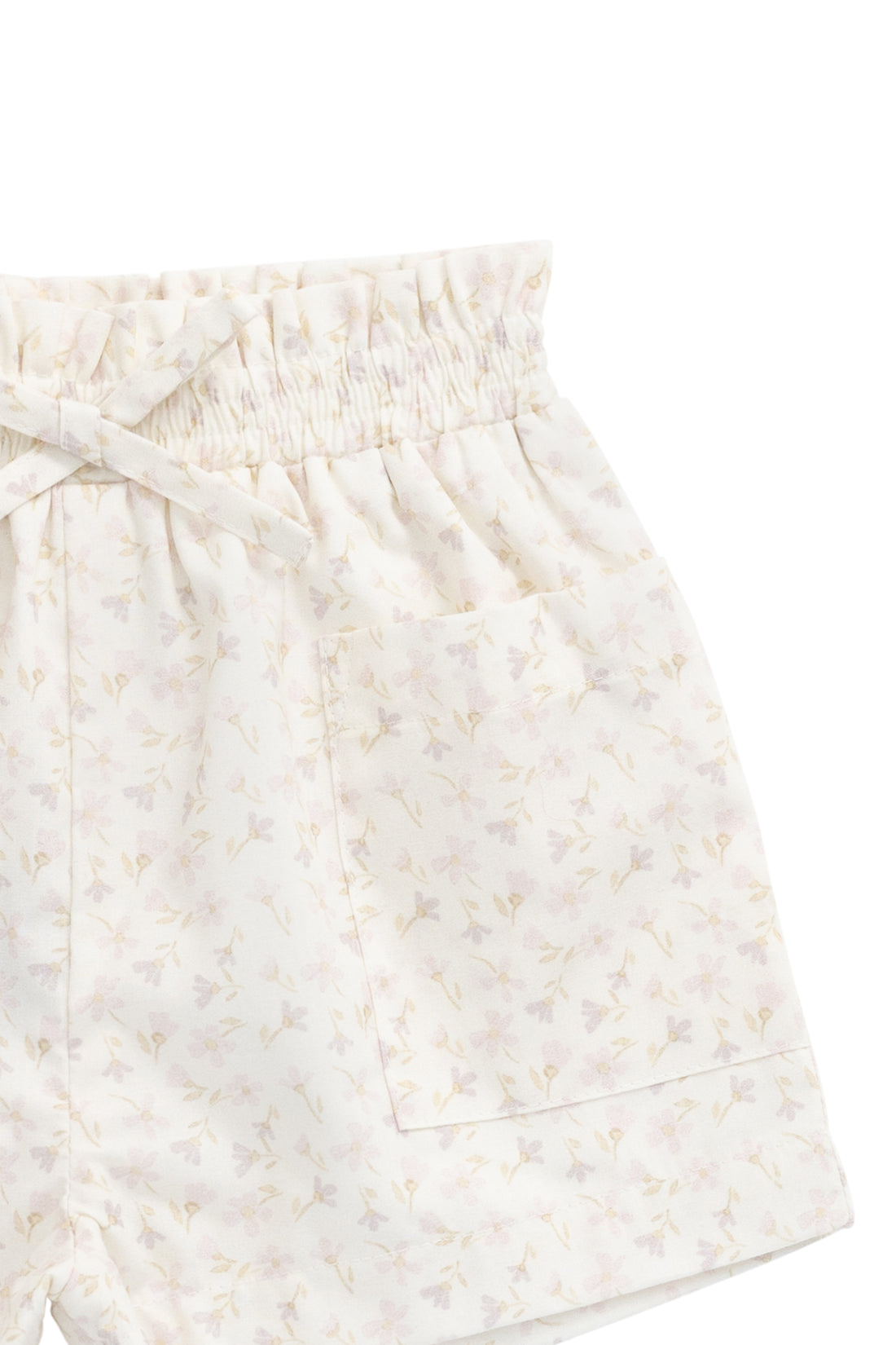 Organic Cotton Emelia Short - Aries Mauve Childrens Short from Jamie Kay NZ