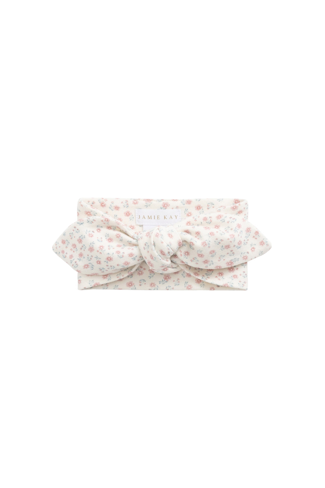 Organic Cotton Headband - Posy Garden Pink Childrens Headband from Jamie Kay NZ