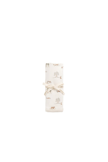 Organic Cotton Murphy Wrap - Pine Forest Friends Childrens Murphy Wrap from Jamie Kay NZ